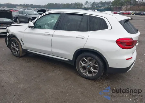 2021 BMW X3 Sdrive30I из США, поврежденный, VIN 5UXTY3C01M9H84842